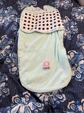 Nanit Mint Baby Swaddle Sleeping Sack bundle of 4